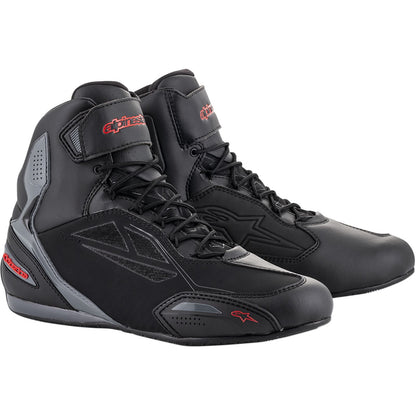 Alpinestars Faster-3 Drystar Shoes - Black/Grey/Red - Size 7.5 [MPN: 2540719131-7.5]_338995