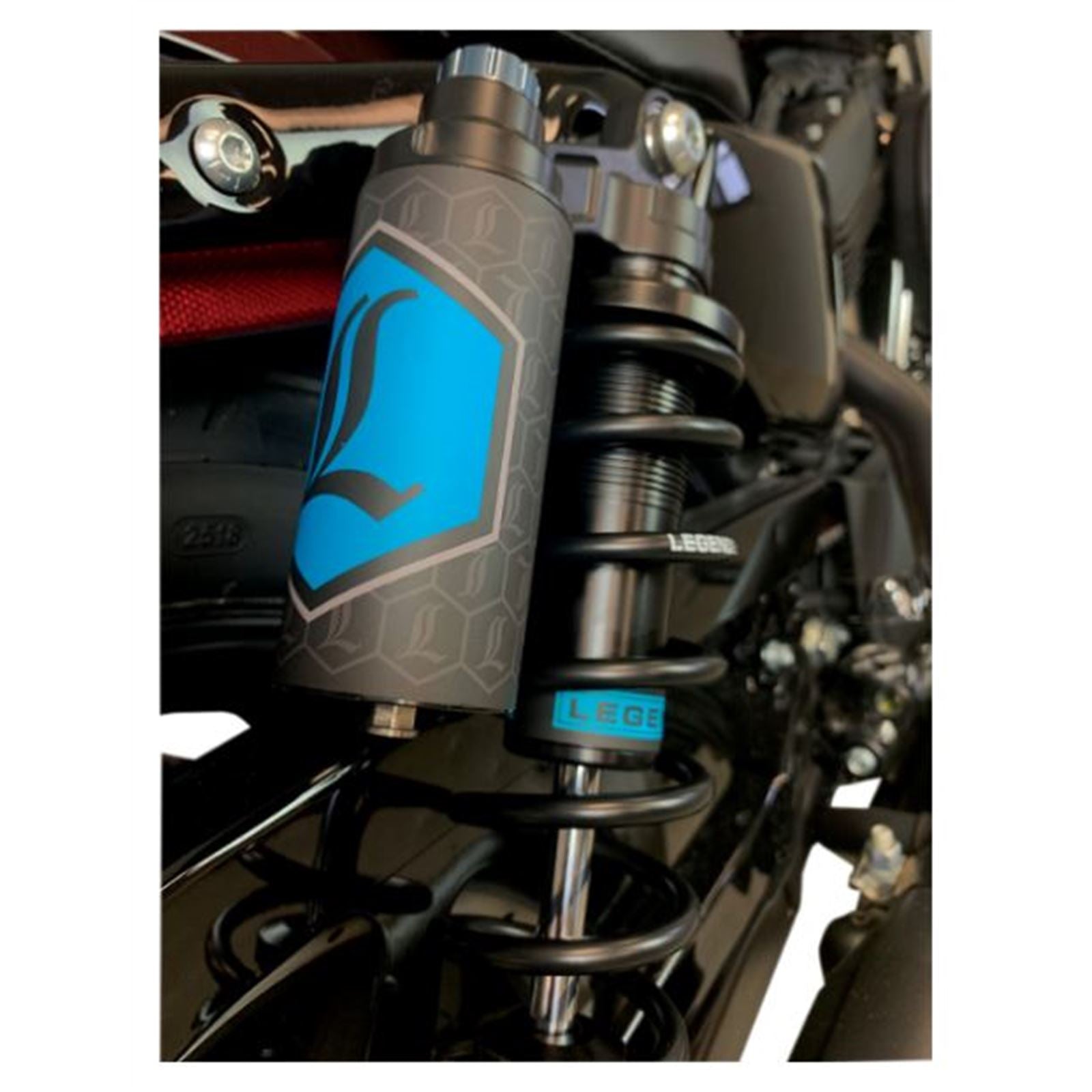 Legend Suspensions Revo ARC Piggyback Shocks - Standard - Black - 13" - '04-'20 Sportster [MPN: 1310-1894]_680928