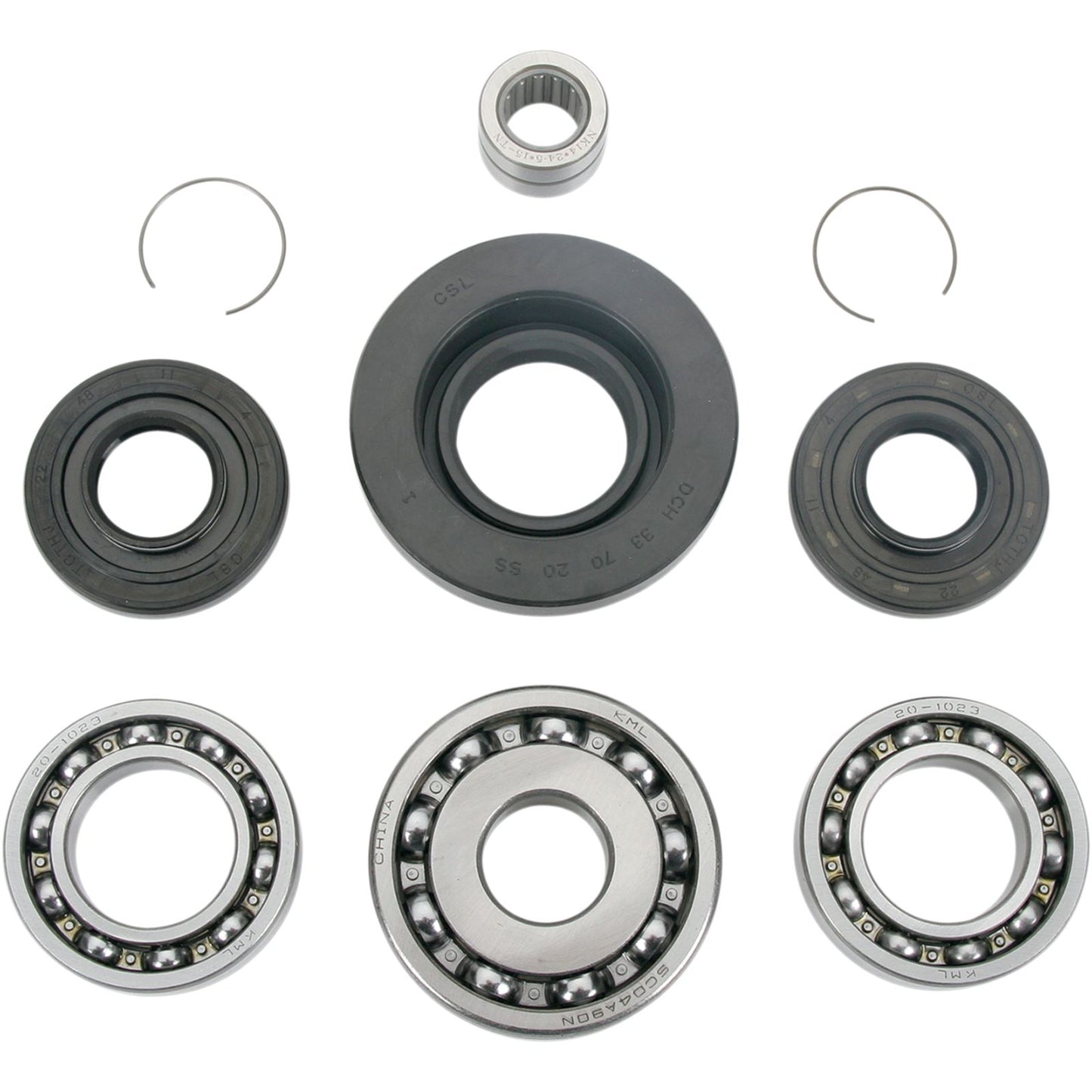 Moose Offroad Front Differential Bearing and Seal Kit for Honda A25-2004_438521