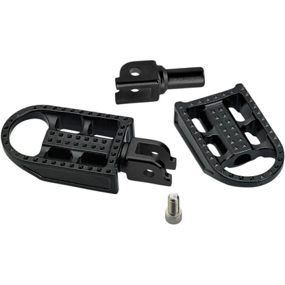 Biltwell Inc. Mushman Step Footpegs - Black - Softail 7002-201-03_353181