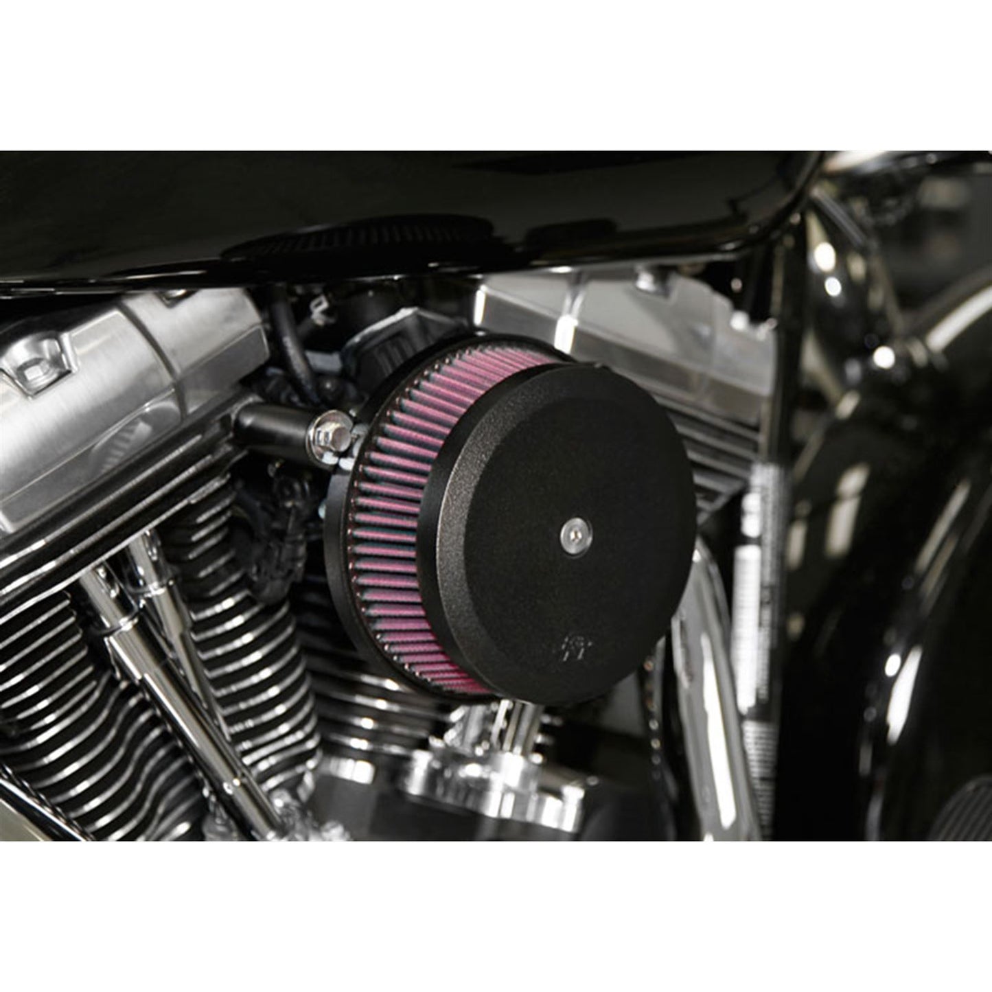 K&N Filters Intake Kit Twin Cam Hammer Black [MPN: RK-3933B]_402513