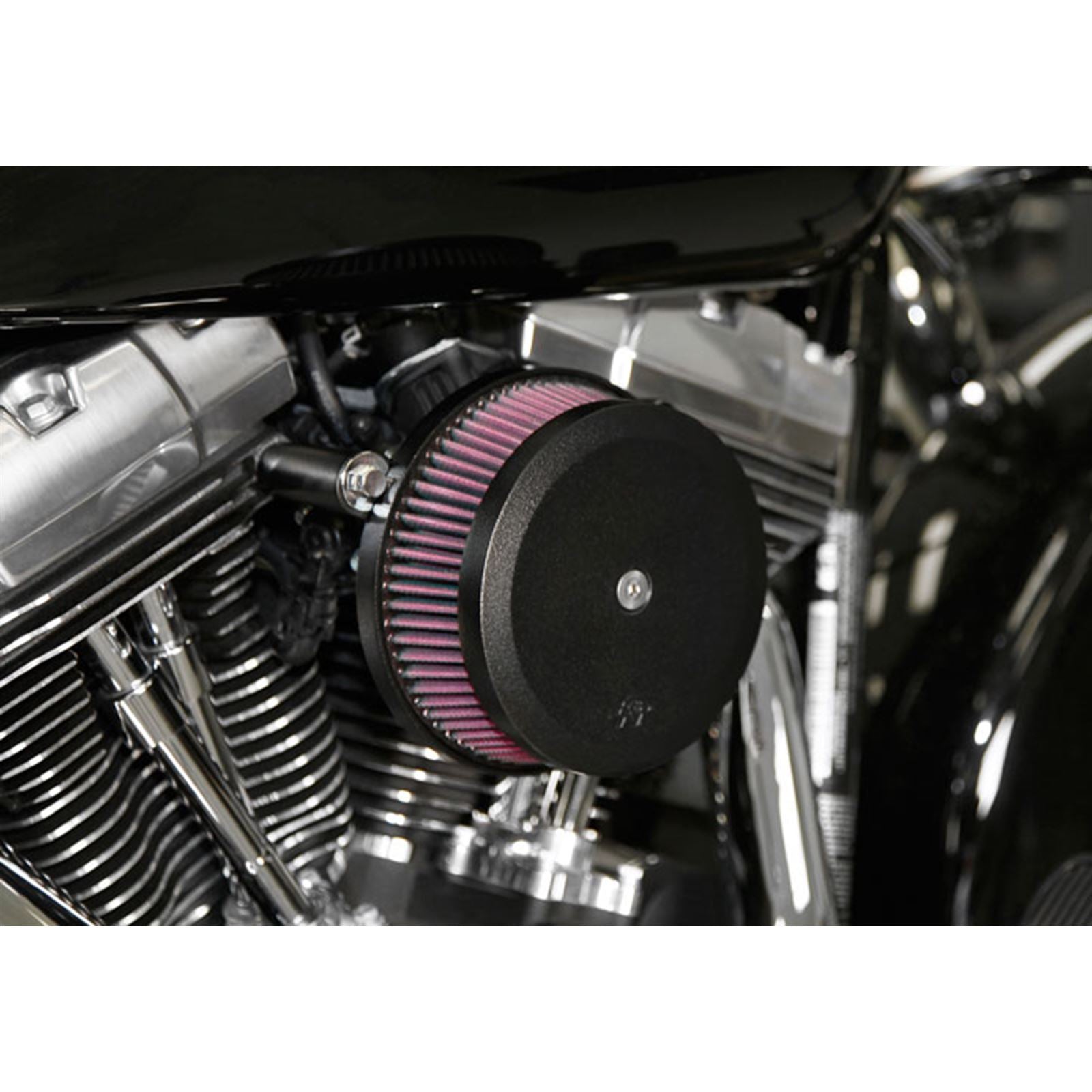 K&N Filters Intake Kit Twin Cam Hammer Black [MPN: RK-3933B]_402513