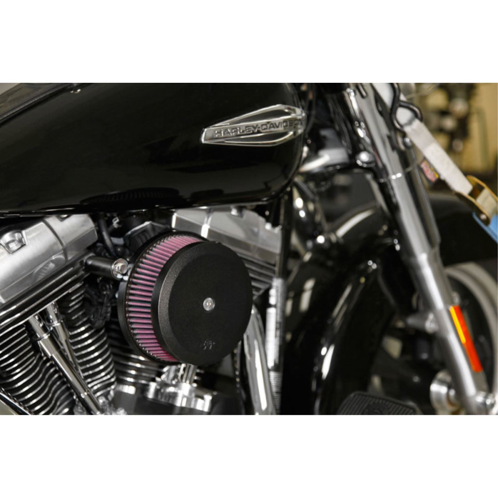 K&N Filters Intake Kit Twin Cam Hammer Black [MPN: RK-3933B]_1755305