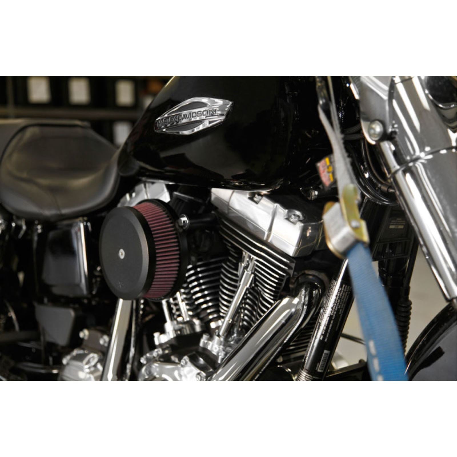 K&N Filters Intake Kit Twin Cam Hammer Black [MPN: RK-3933B]_1755304