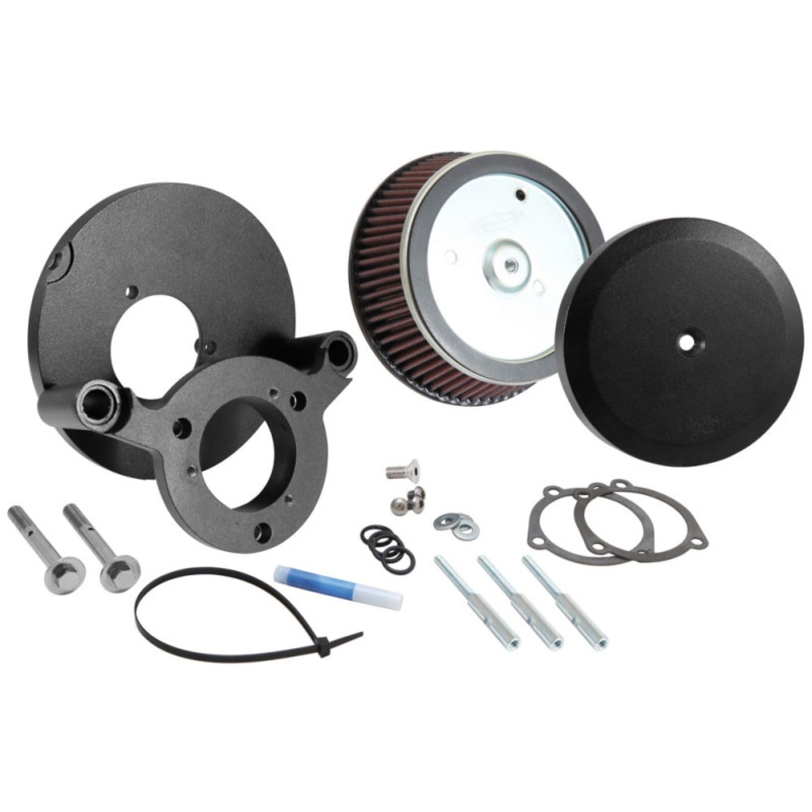 K&N Filters Intake Kit Twin Cam Hammer Black [MPN: RK-3933B]_1755303