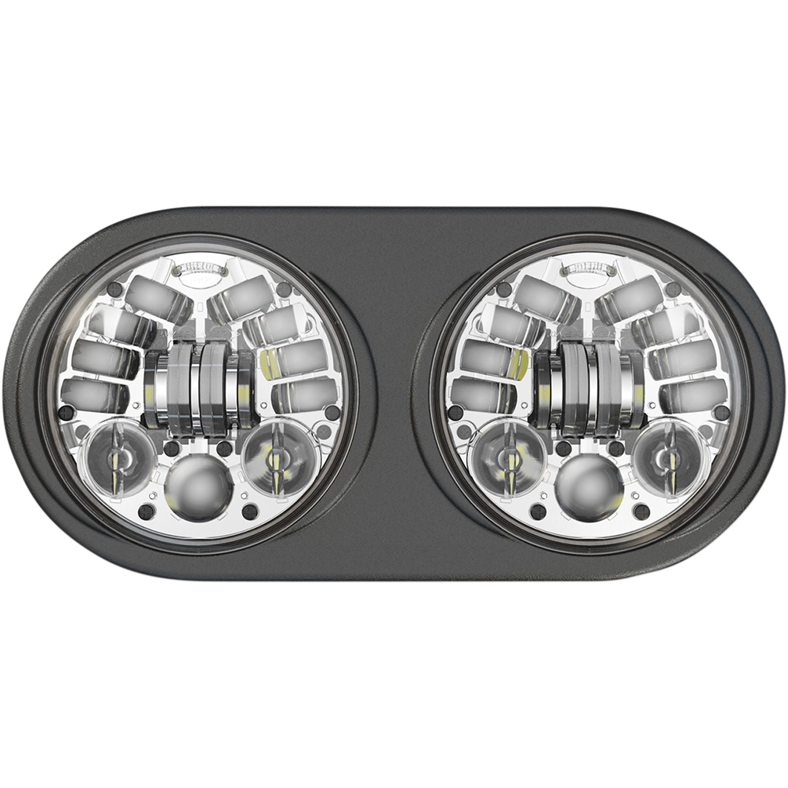 Custom Dynamics Adaptive LED Headlamps - For Harley Davidson - Chrome PB-RG13A-C_1042420