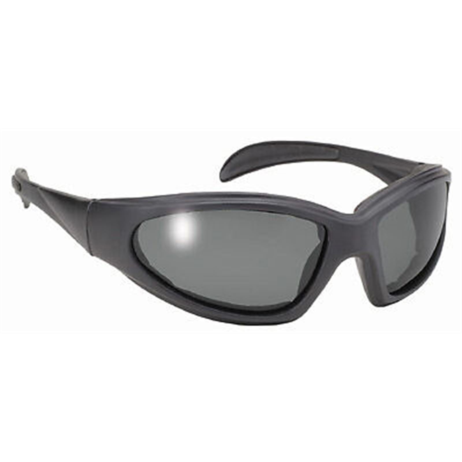 Pacific Coast Sunglasses Padded Chopper Sunglasses from Makers of KD 's - Black Frame - Smoke Lens 4360_625927