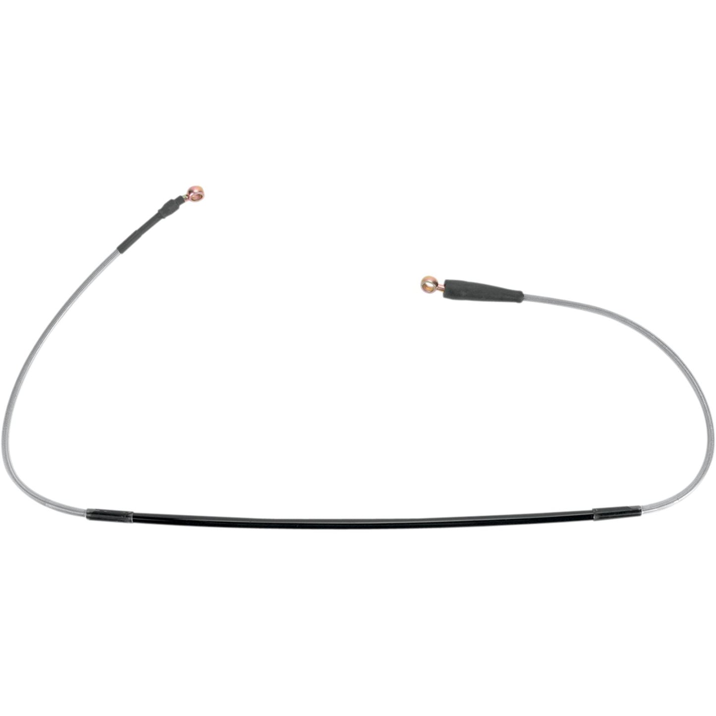 Moose Offroad Stainless Steel Brake Line Fits Kawasaki/Suzuki 1741-0165_437313