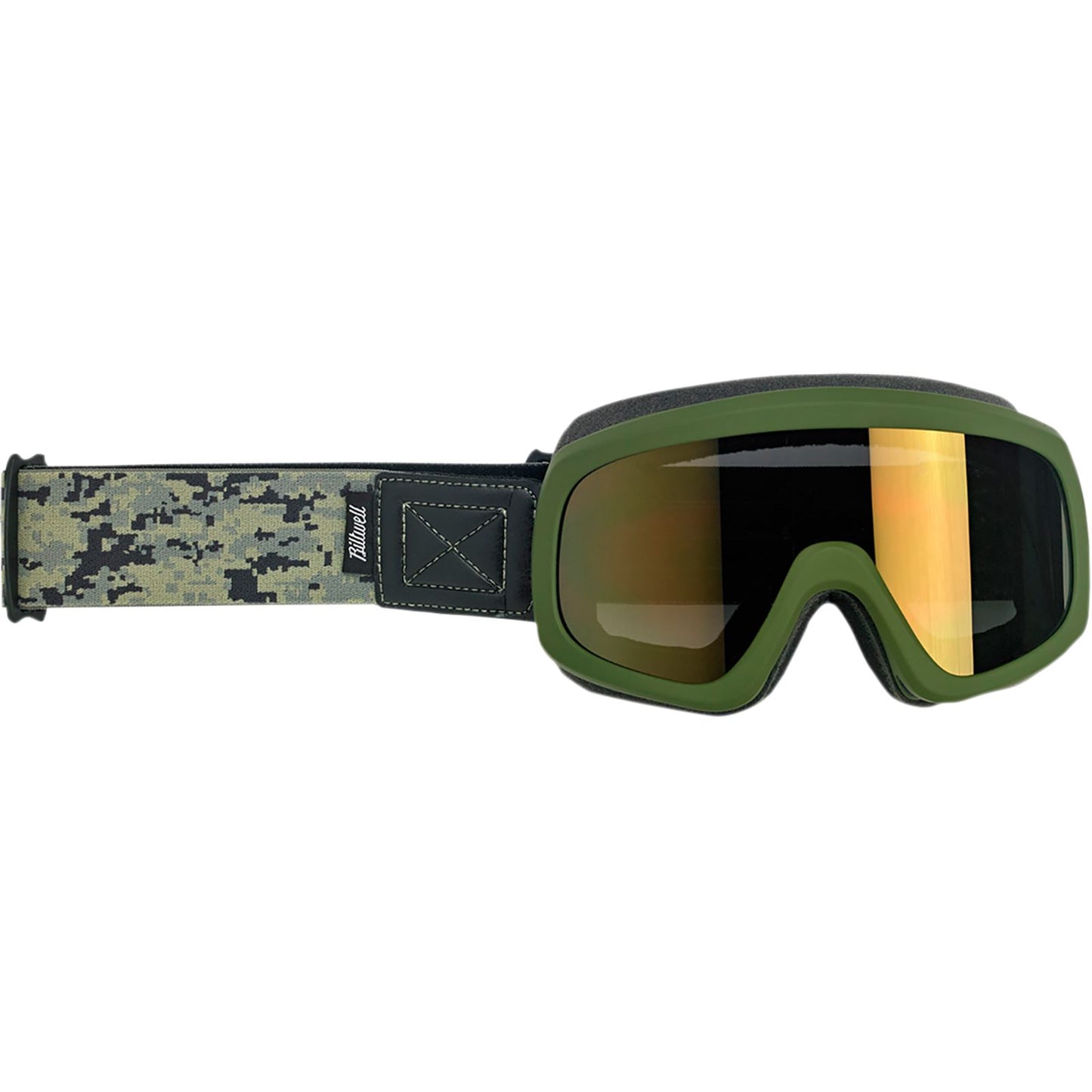 Biltwell Inc. Overland 2.0 Goggles - Grunt - Olive Camo 2111-6003-008_353268