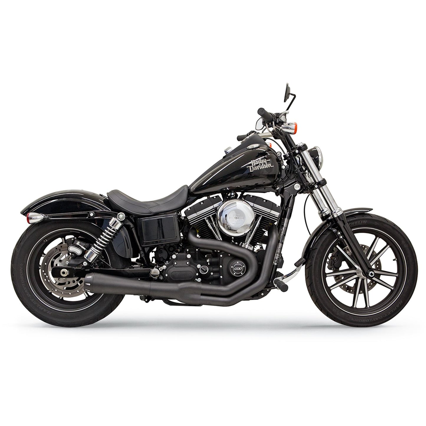 Bassani Manufacturing Mega Power Exhaust - Black [MPN: 1D32RB]_349869