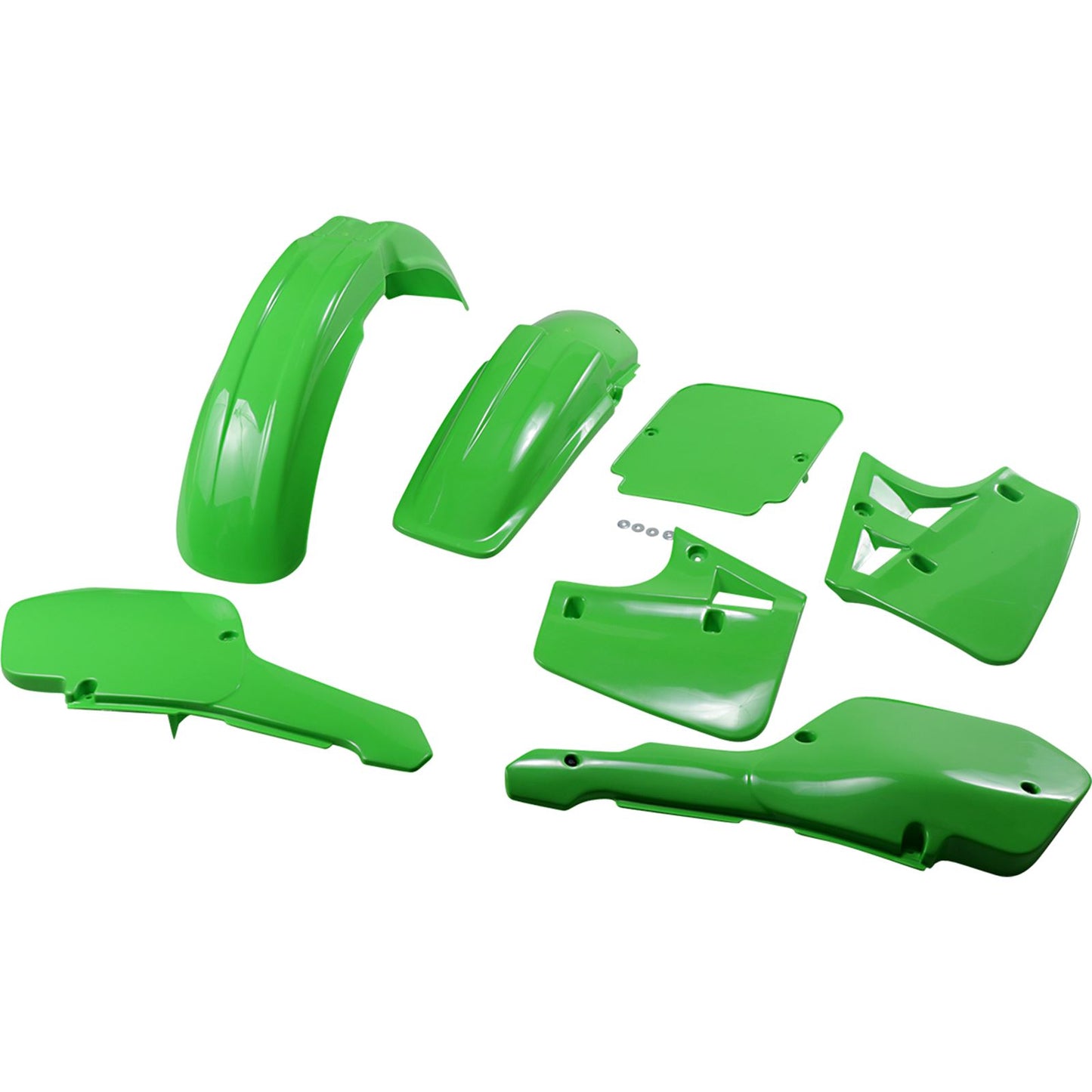 UFO Plastics Body Kit - Green - KX250 - '87 [MPN: KAKIT191-026]_1042448