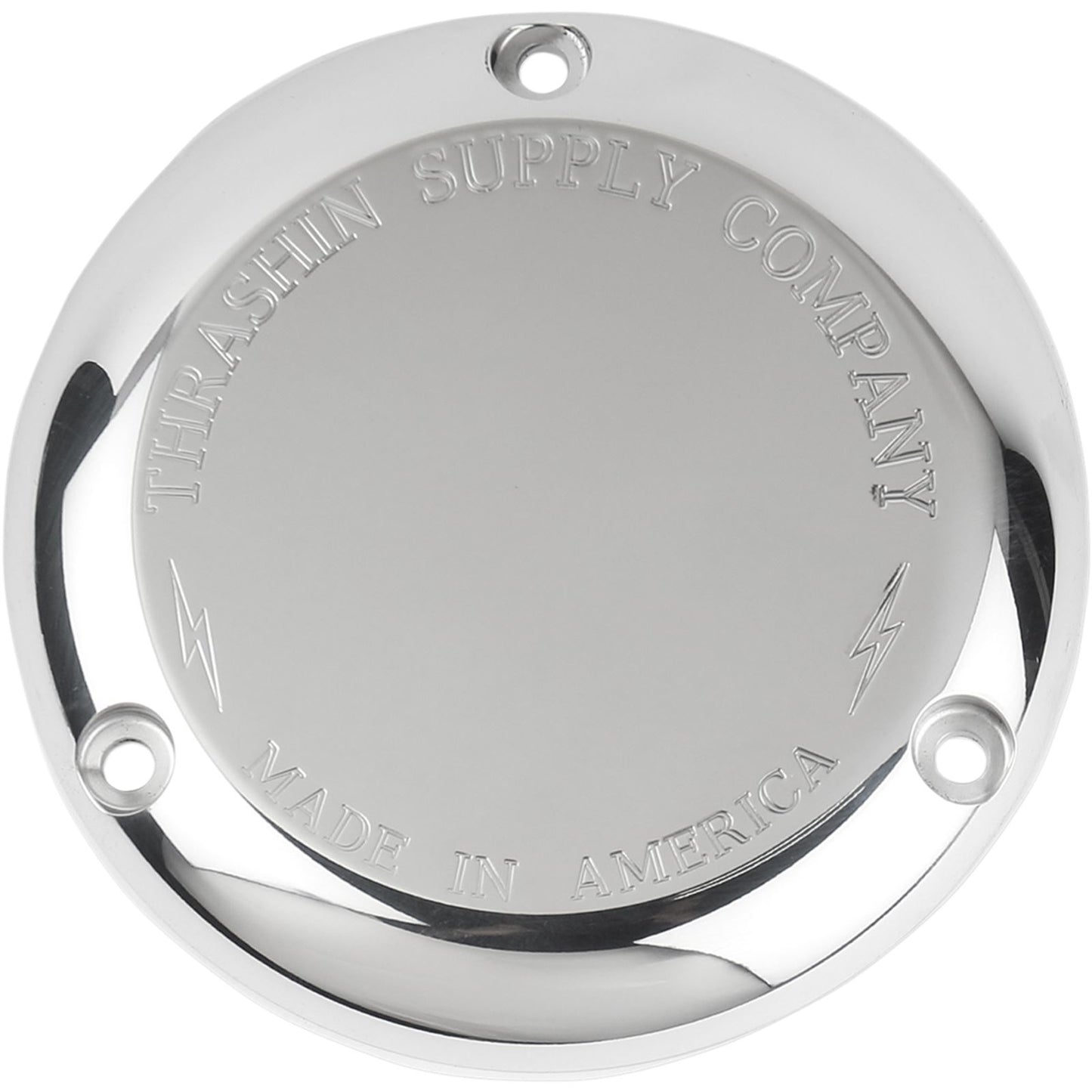 Thrashin Supply Company Derby Cover Classic - Polished - EVO [MPN: TSC-3000-2]_483360