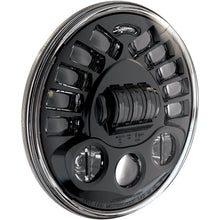 Custom Dynamics Adaptive Headlamp 5.75" - For Harley Davidson - Black PB-575A-B_367309