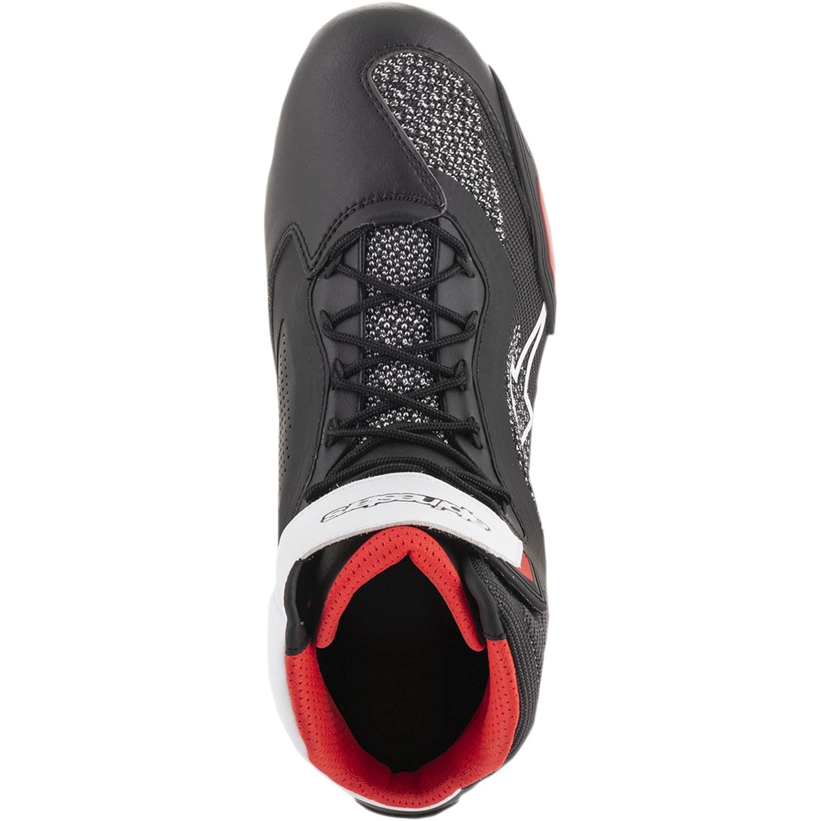 Alpinestars Faster-3 Rideknit Shoes - Black/White/Red - Size 10 [MPN: 2510319-123-10]_338918