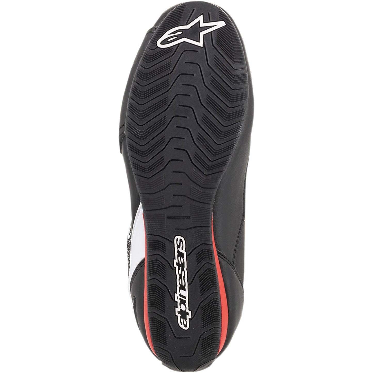 Alpinestars Faster-3 Rideknit Shoes - Black/White/Red - Size 10 [MPN: 2510319-123-10]_338920