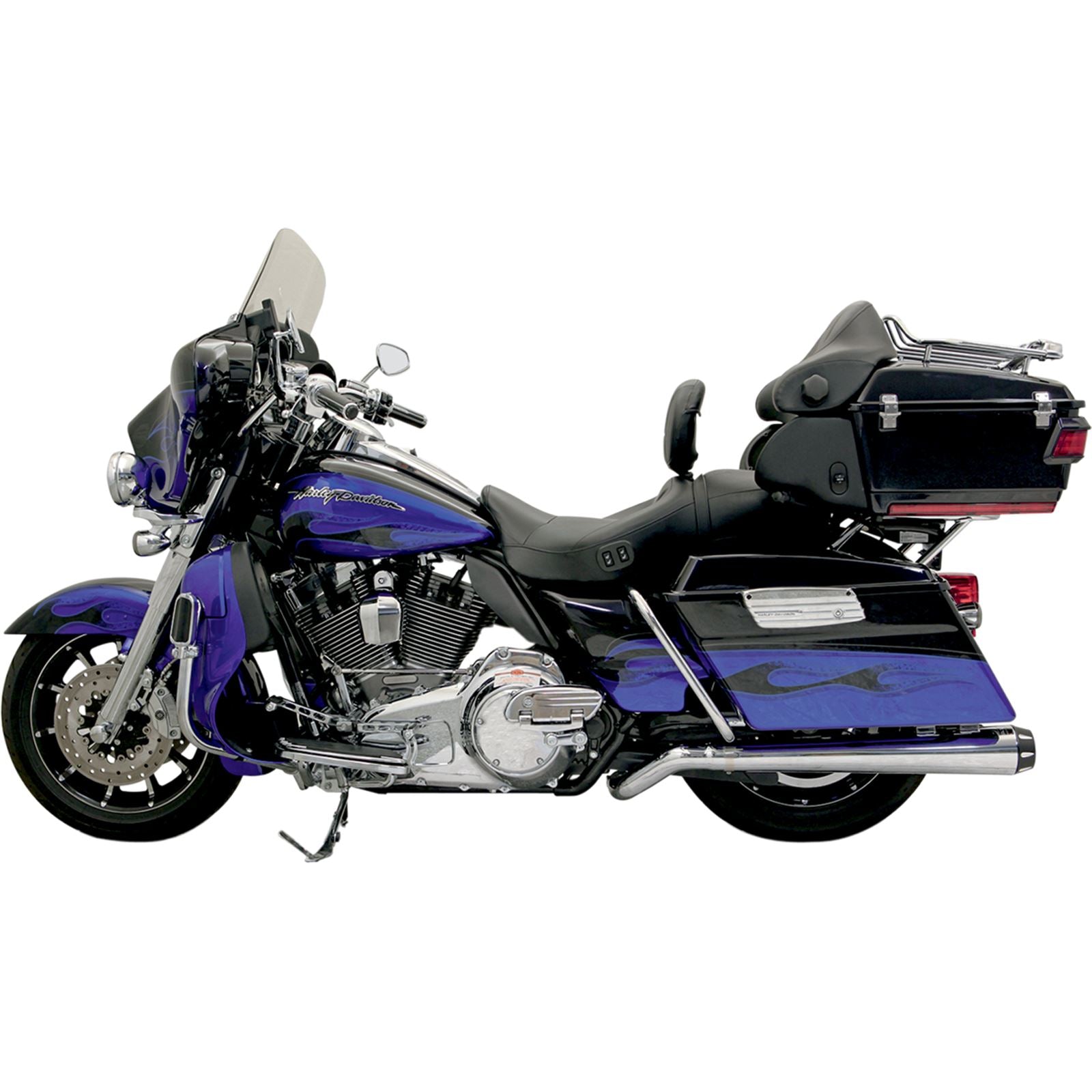 Bassani Manufacturing Mega Power Pseudo Muffler - Chrome - '09-'16 FL [MPN: 1F49R]_349984