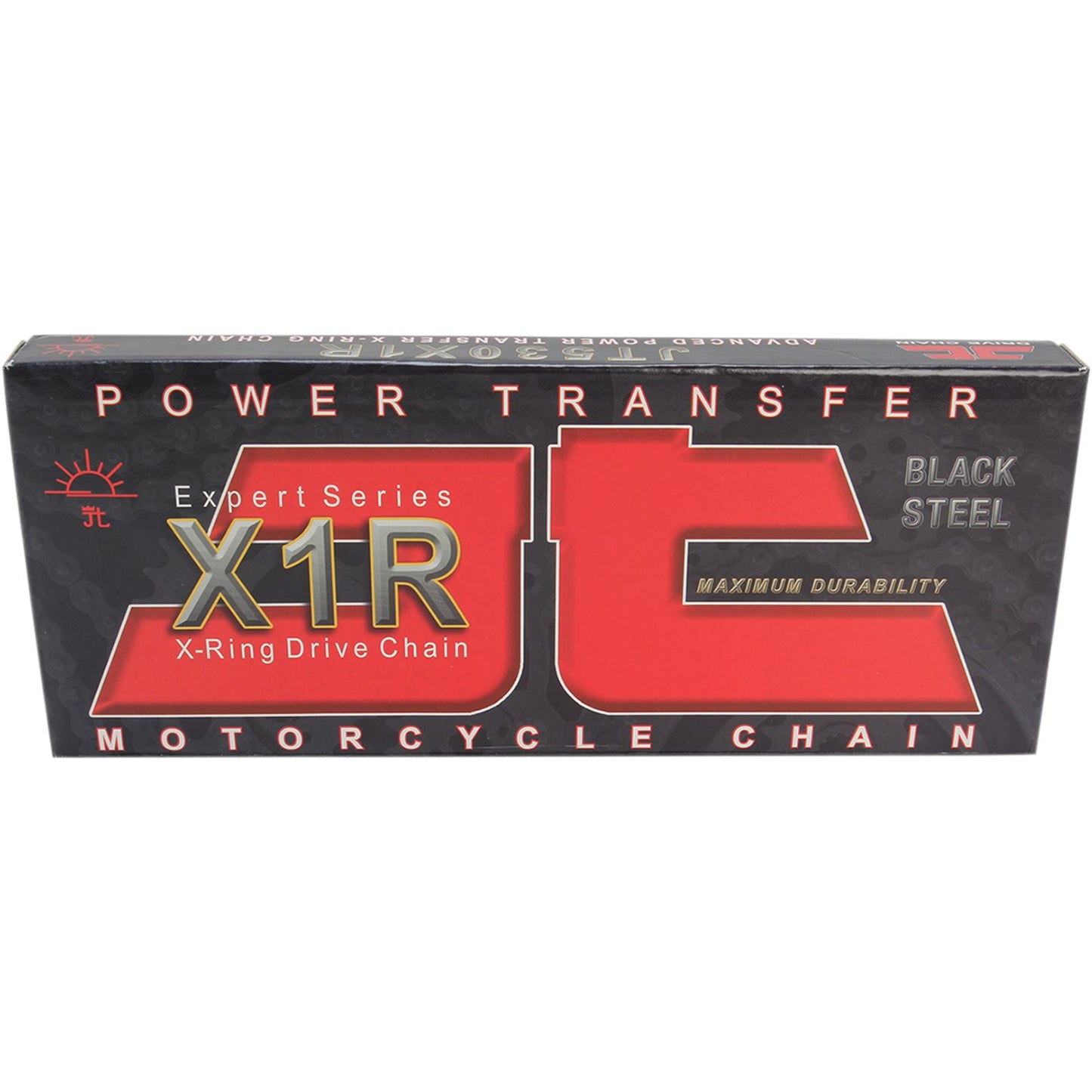 JT Sprockets 530 X1R -Heavy Duty -X-Ring Sealed Drive Chain -Steel -122 Links JTC530X1R122RL_401197