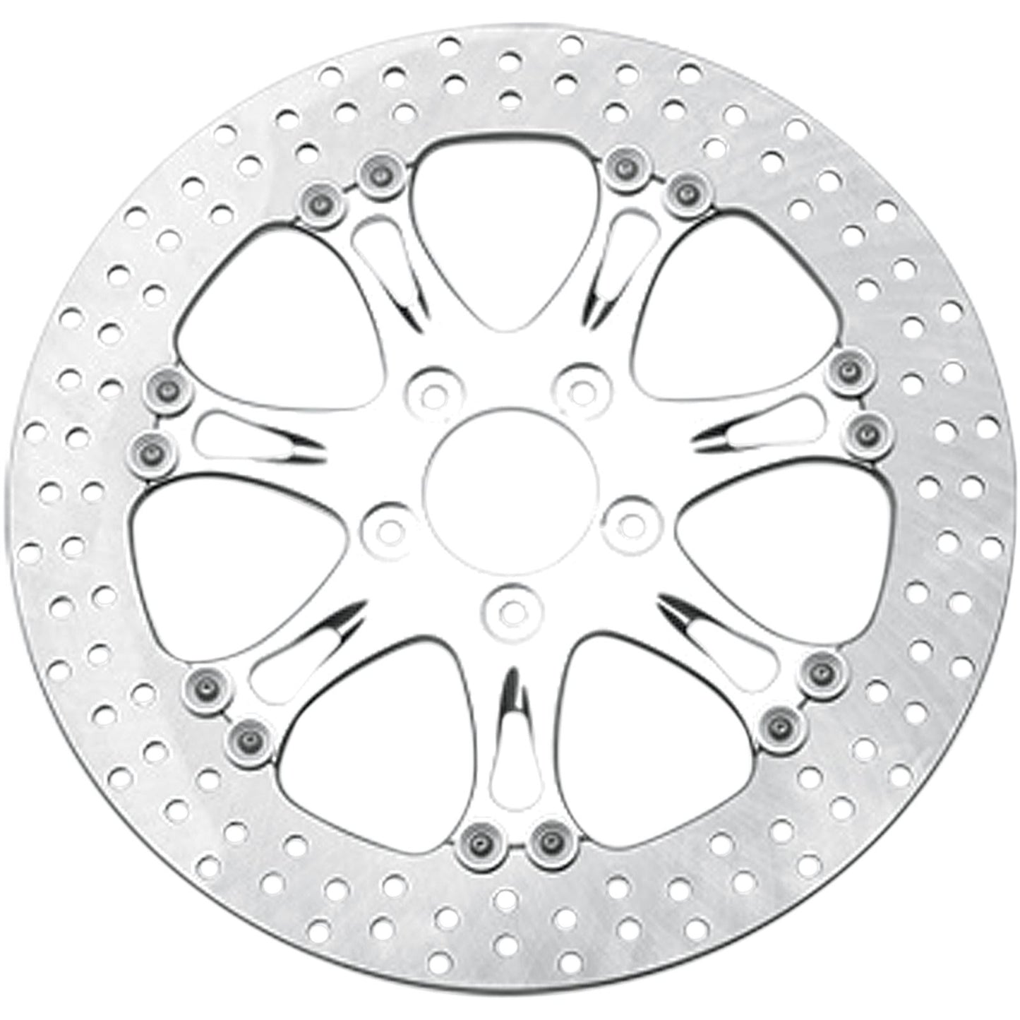 Performance Machine Brake Rotor - 13" - Paramount - Chrome 01333015HEALS_453110
