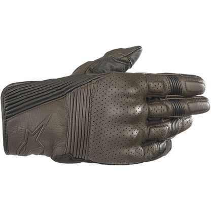 Alpinestars Mustang V2 Gloves - Brown/Black - 2X-Large [MPN: 3566118-811-2X]_332910