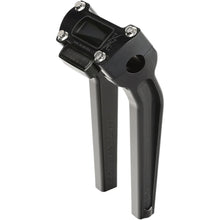 Thrashin Supply Company Black - 9-1/2"  Pullback Handlebar Riser with Gauge Cut-Out [MPN: TSC-9500-1]_483332