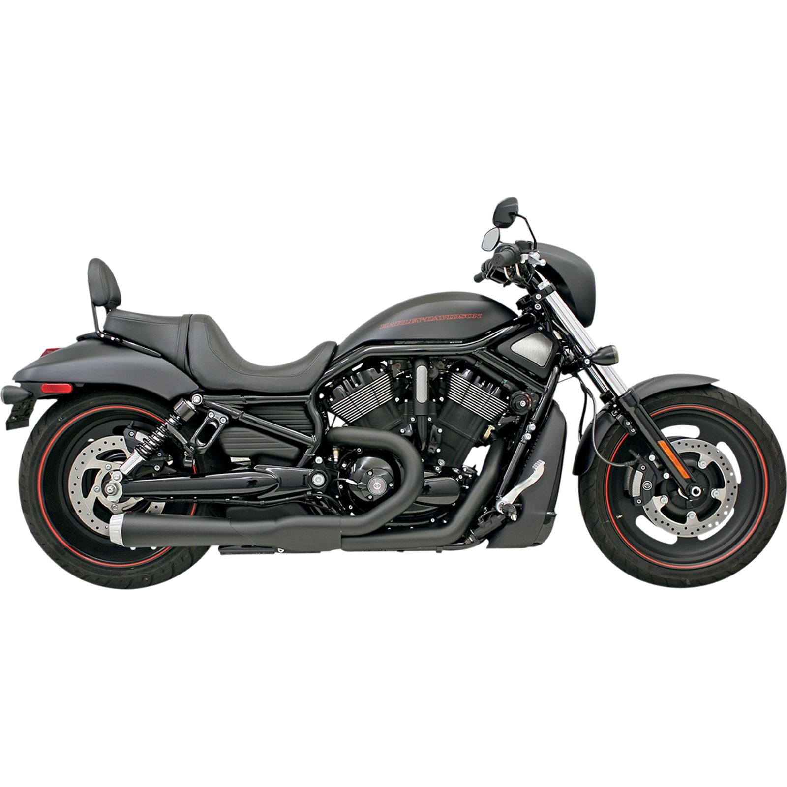 Bassani Manufacturing Road Rage 2:1 Exhaust - Black [MPN: 1V22JB]_349724