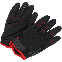 Biltwell Inc. Moto Gloves - Black/Red - Small 1501-0108-002_353368