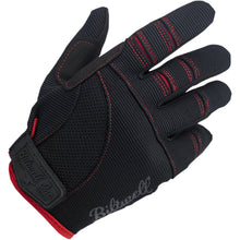 Biltwell Inc. Moto Gloves - Black/Red - Small 1501-0108-002_353369