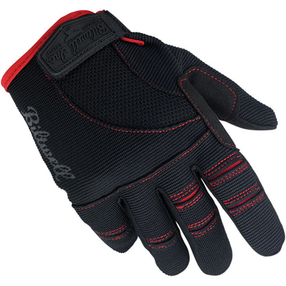 Biltwell Inc. Moto Gloves - Black/Red - Small 1501-0108-002_353371