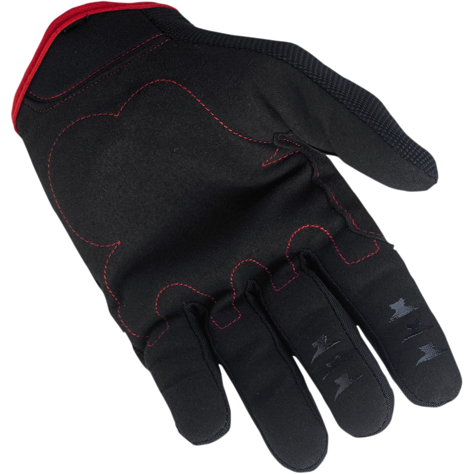 Biltwell Inc. Moto Gloves - Black/Red - Small 1501-0108-002_353372