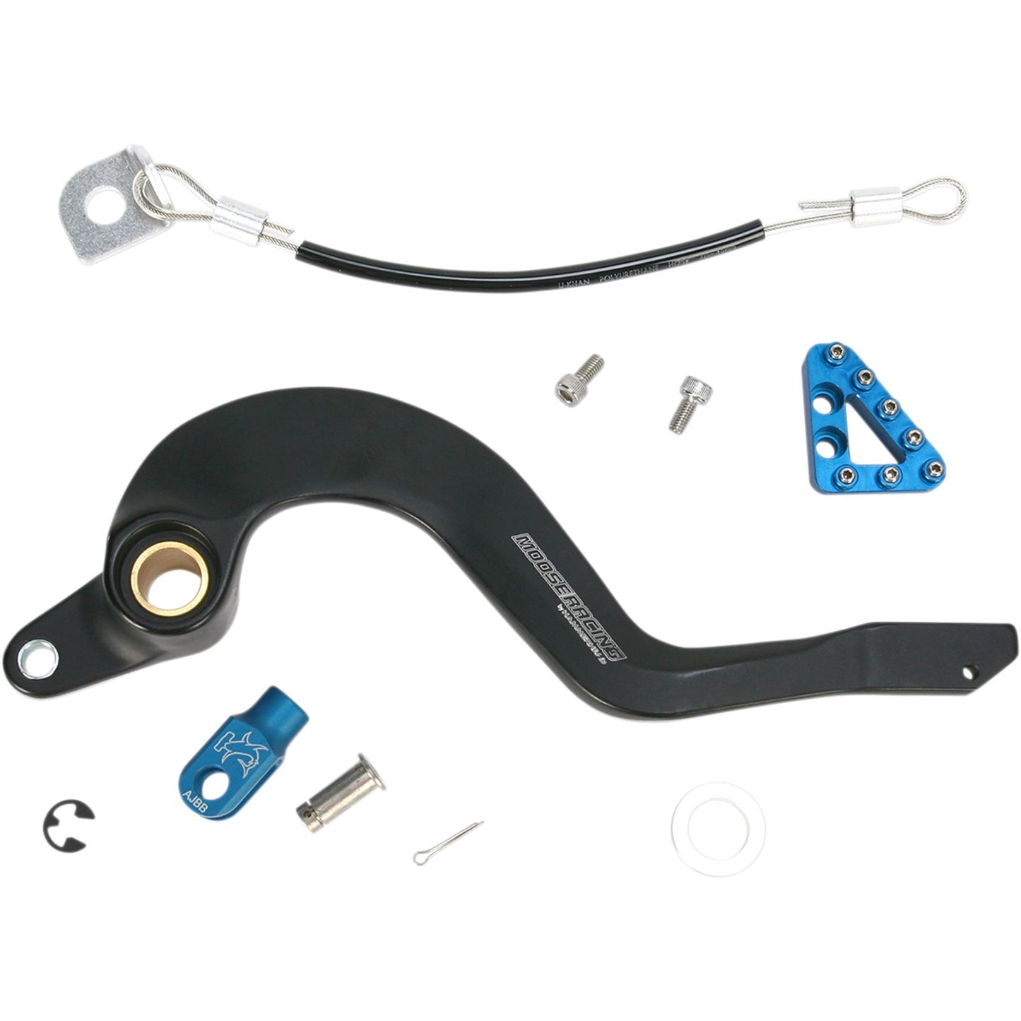 Moose Offroad Brake Pedal - Blue for Yamaha 1610-0347_436972