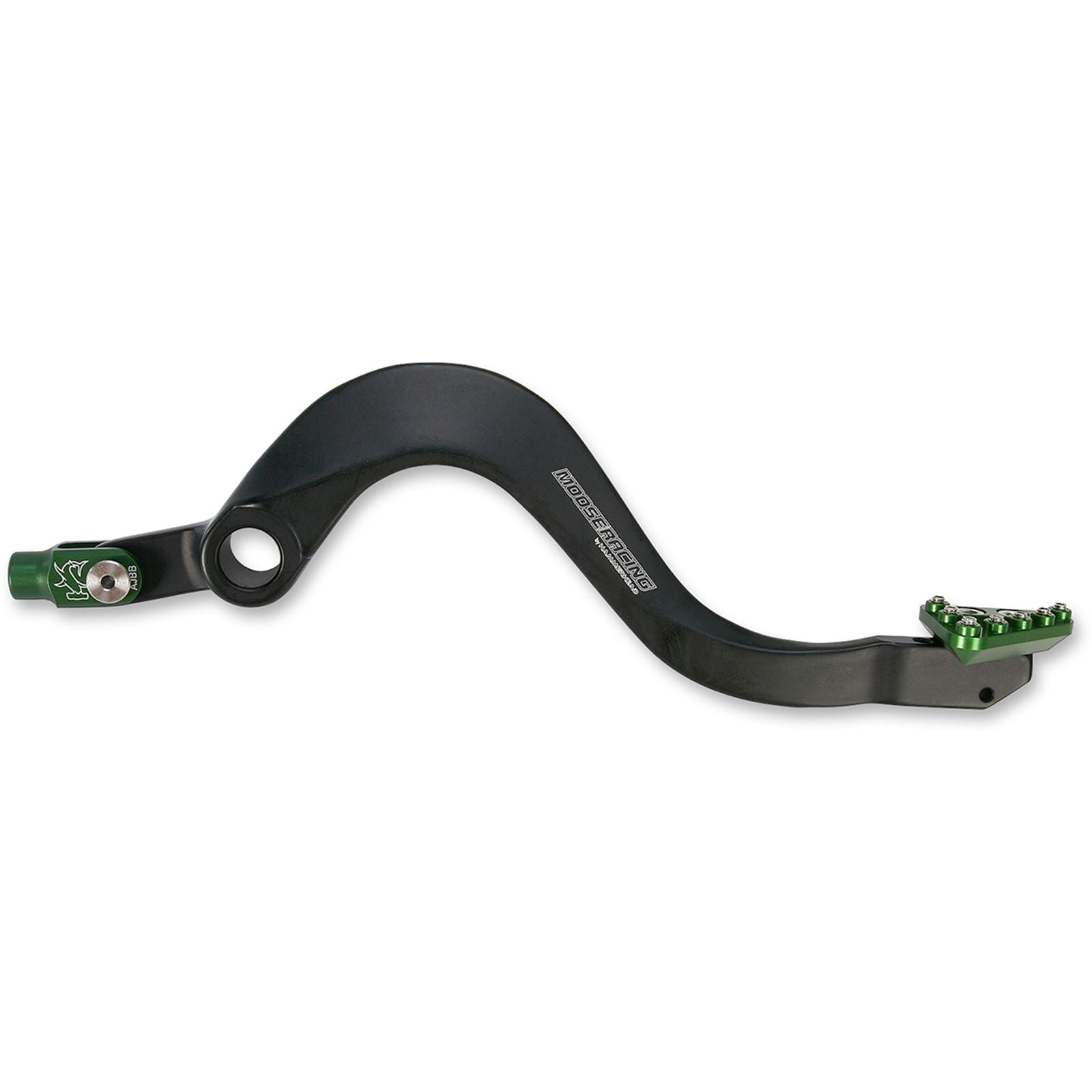 Moose Offroad Brake Pedal - Green - For Kawasaki 1610-0339_436952