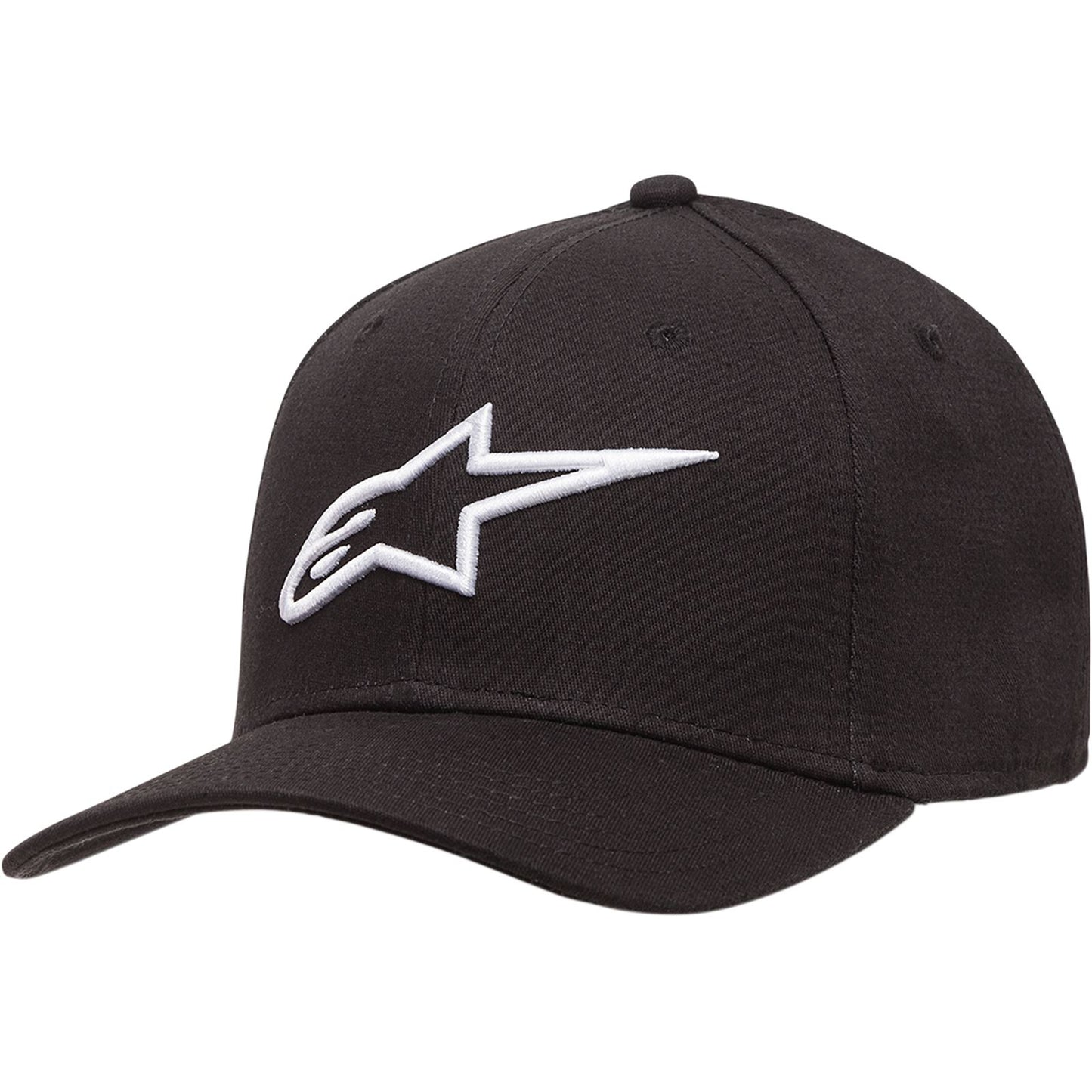 Alpinestars Ageless Hat - Curved Bll - Black/White_324230