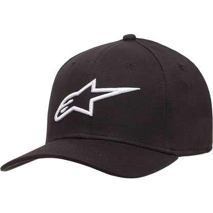 Alpinestars Ageless Hat - Curved Bll - Black/White_324230