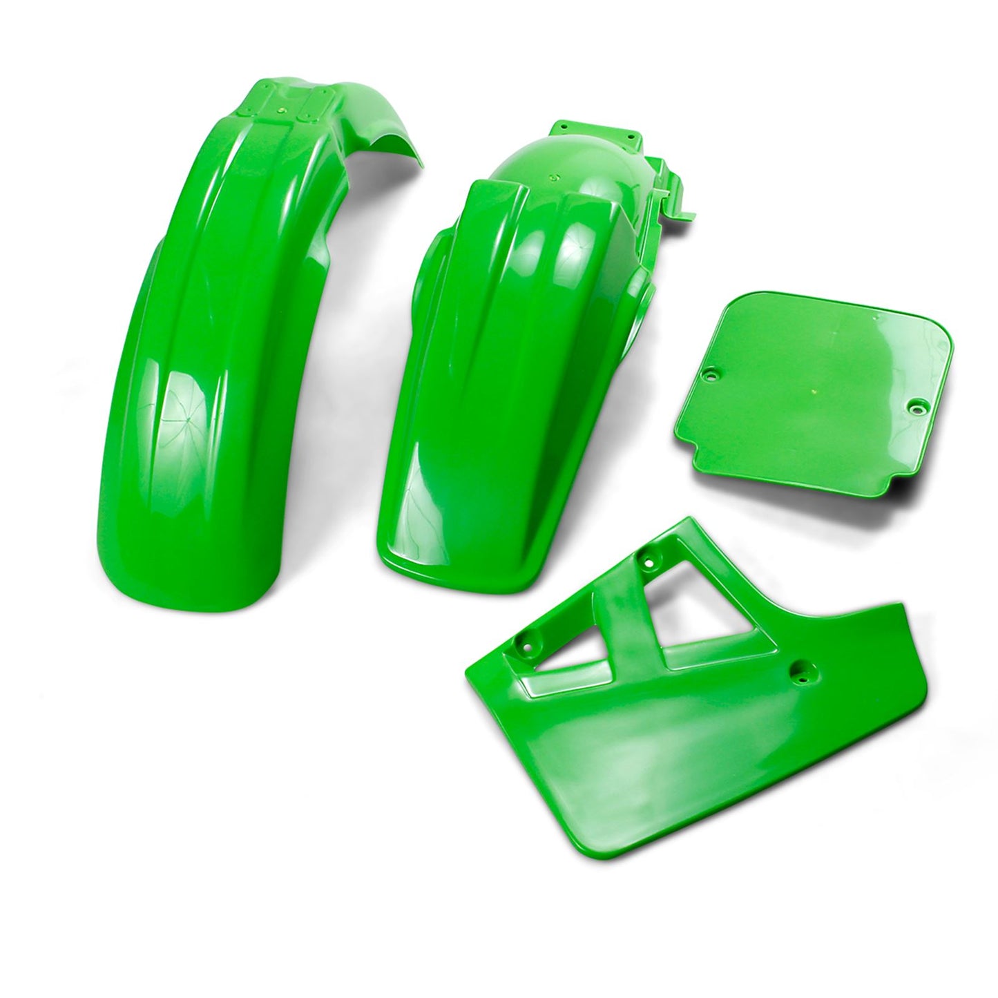 UFO Plastics Body Kit - Green - KX125 - '88 [MPN: KAKIT198-026]_1042435