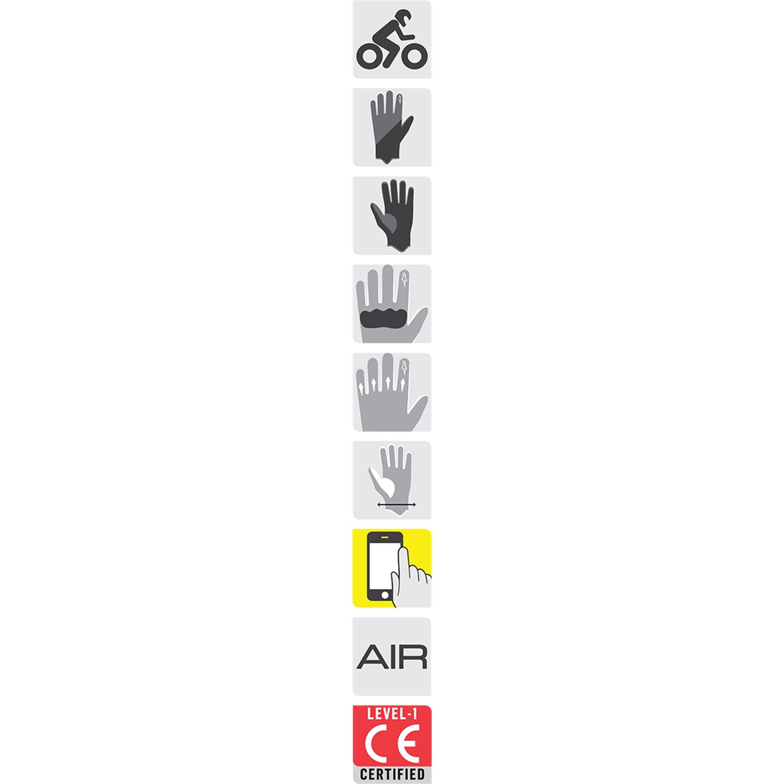 Alpinestars Stella SMX-1 Air V2 Gloves - Black - Large [MPN: 3590518-10-L]_333189