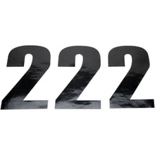Moose Offroad Race Number 2 - Black - 4.5" 4310-0642_438274