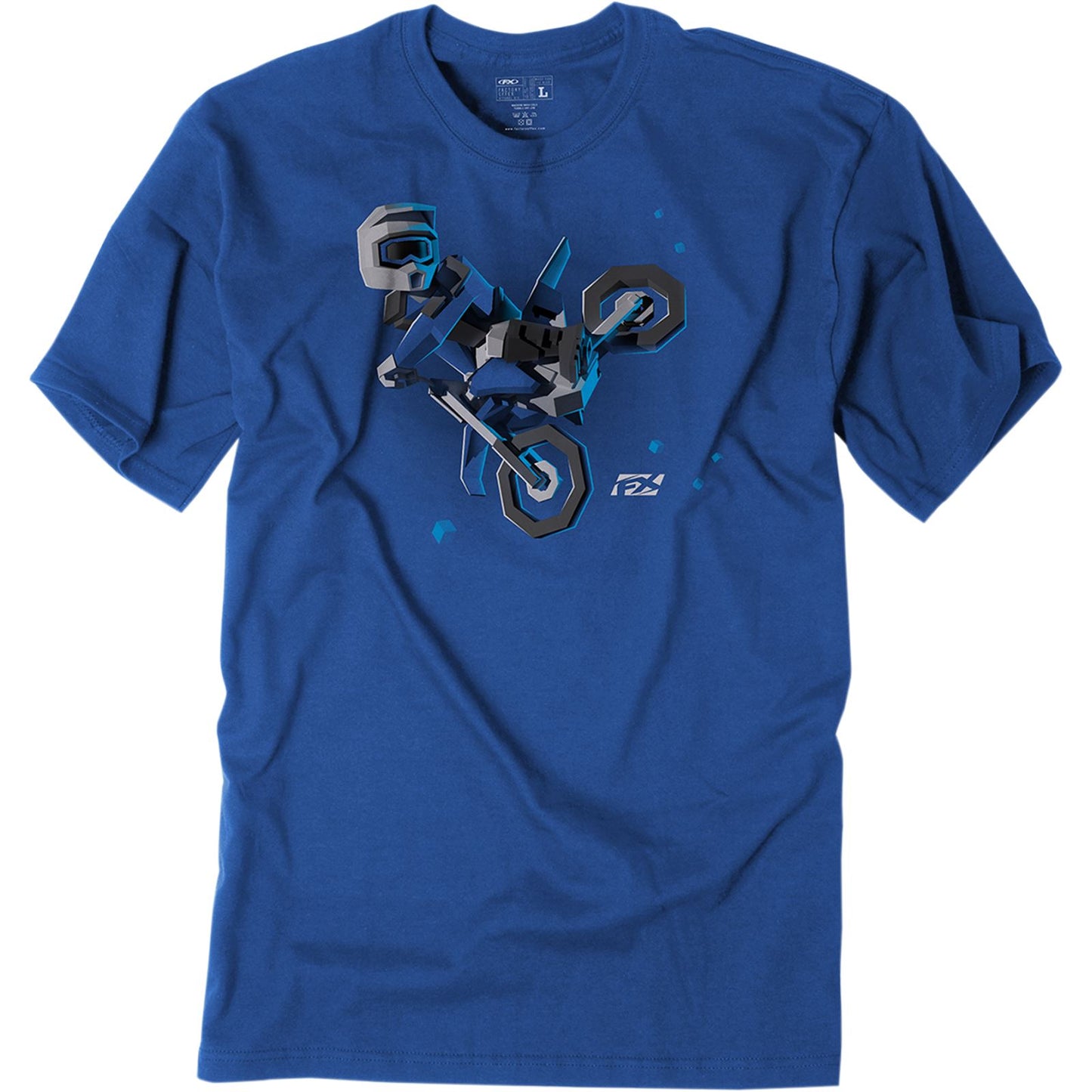 Factory Effex Youth FX Moto Kids Tee Shirt - Royal_385667