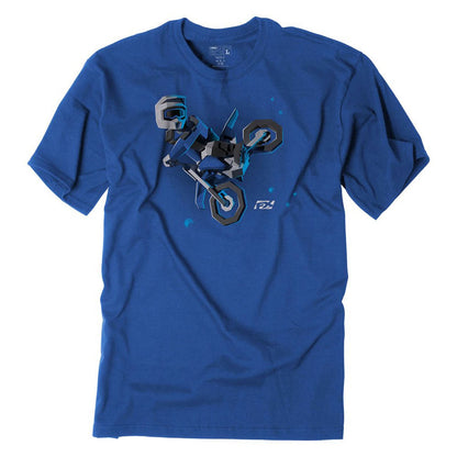Factory Effex Youth FX Moto Kids Tee Shirt - Royal_600361