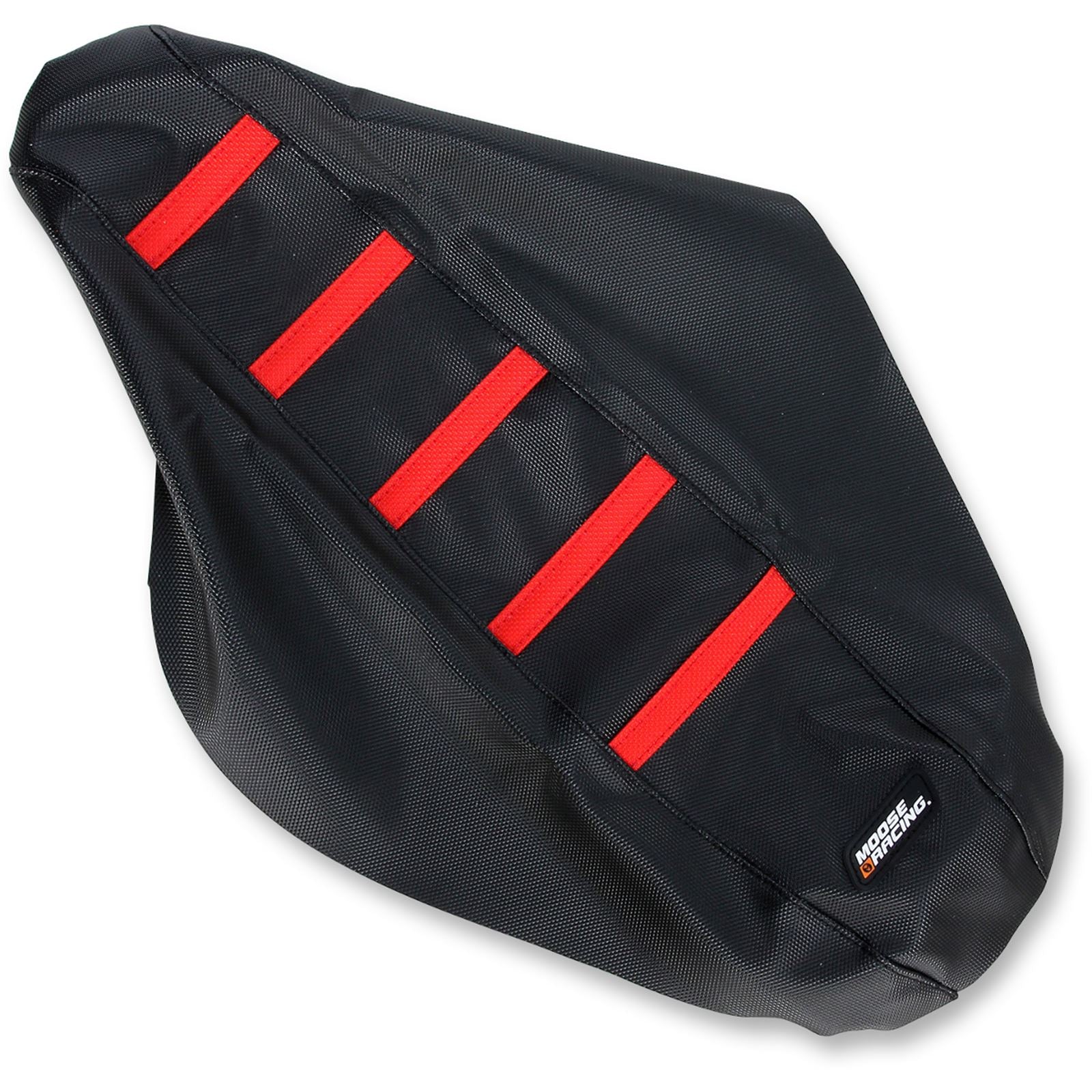 Moose Offroad Ribbed Seat Cover - Red for Honda 0821-2614_432980
