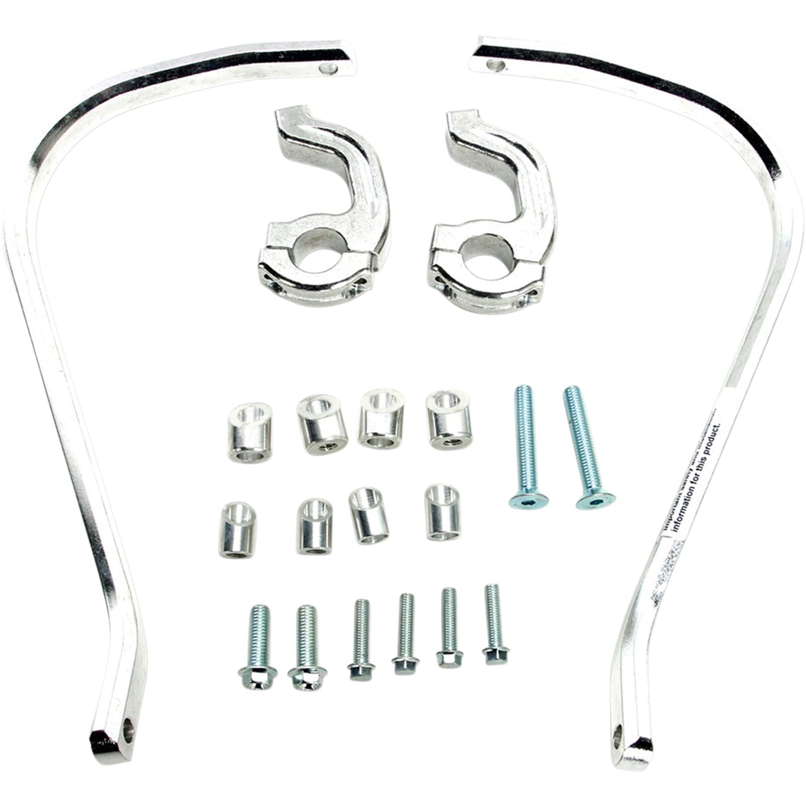 Moose Offroad Silver 7/8" Contour Handguards 0635-1492_432113