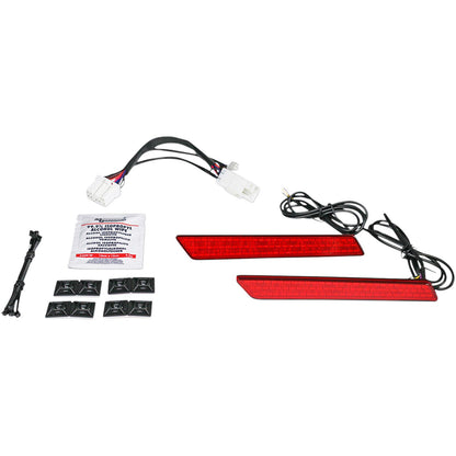 Custom Dynamics Saddlebag Latch Lights - '97-'13 - Red CD-LATCH-HD-R_1042370