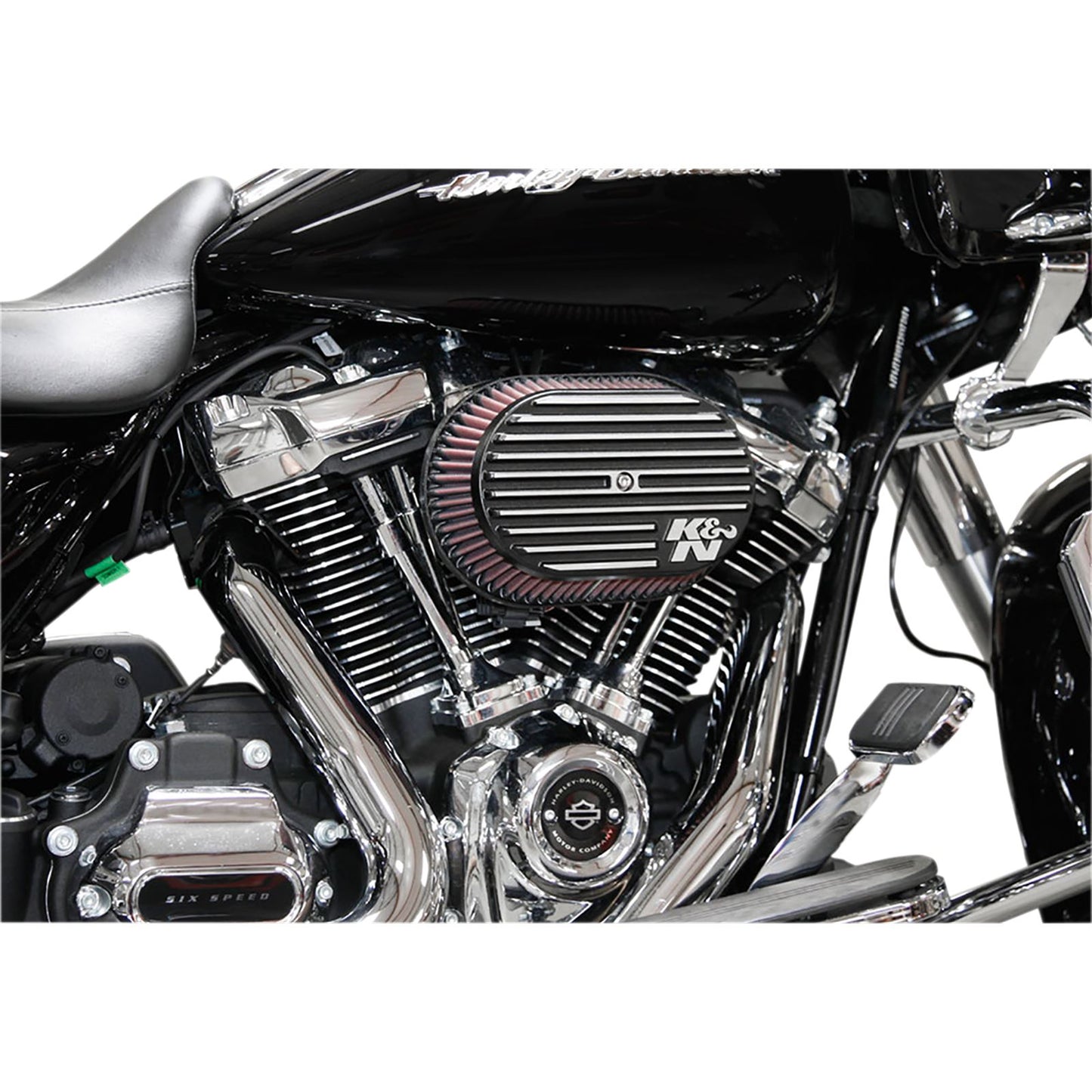 K&N Filters Intake Kit Black Softail/Dyna [MPN: RK-3953]_402613