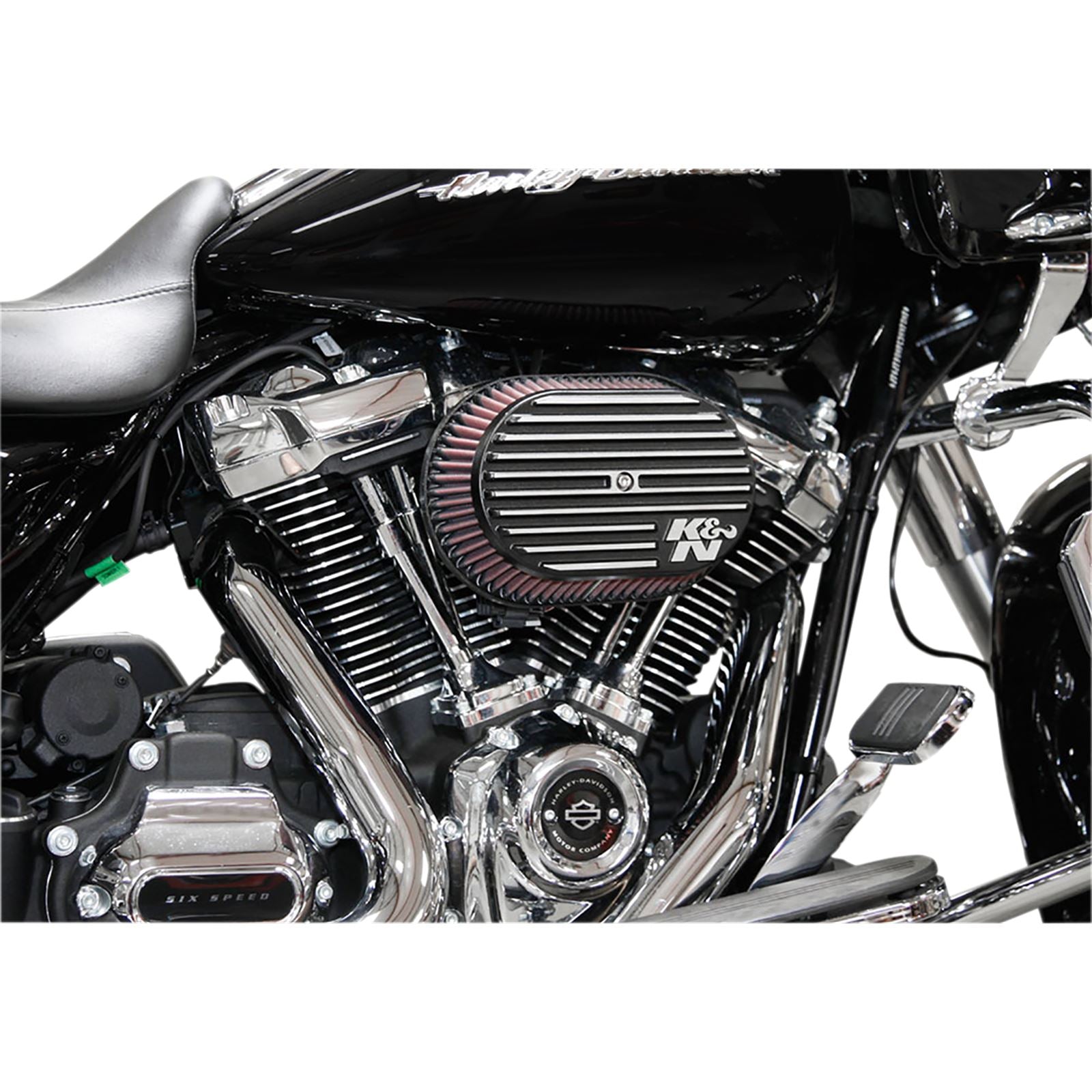 K&N Filters Intake Kit Black Softail/Dyna [MPN: RK-3953]_402613