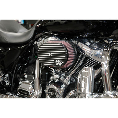 K&N Filters Intake Kit Black Softail/Dyna [MPN: RK-3953]_1754045