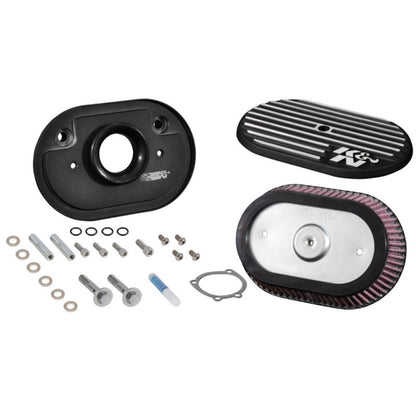 K&N Filters Intake Kit Black Softail/Dyna [MPN: RK-3953]_1754046