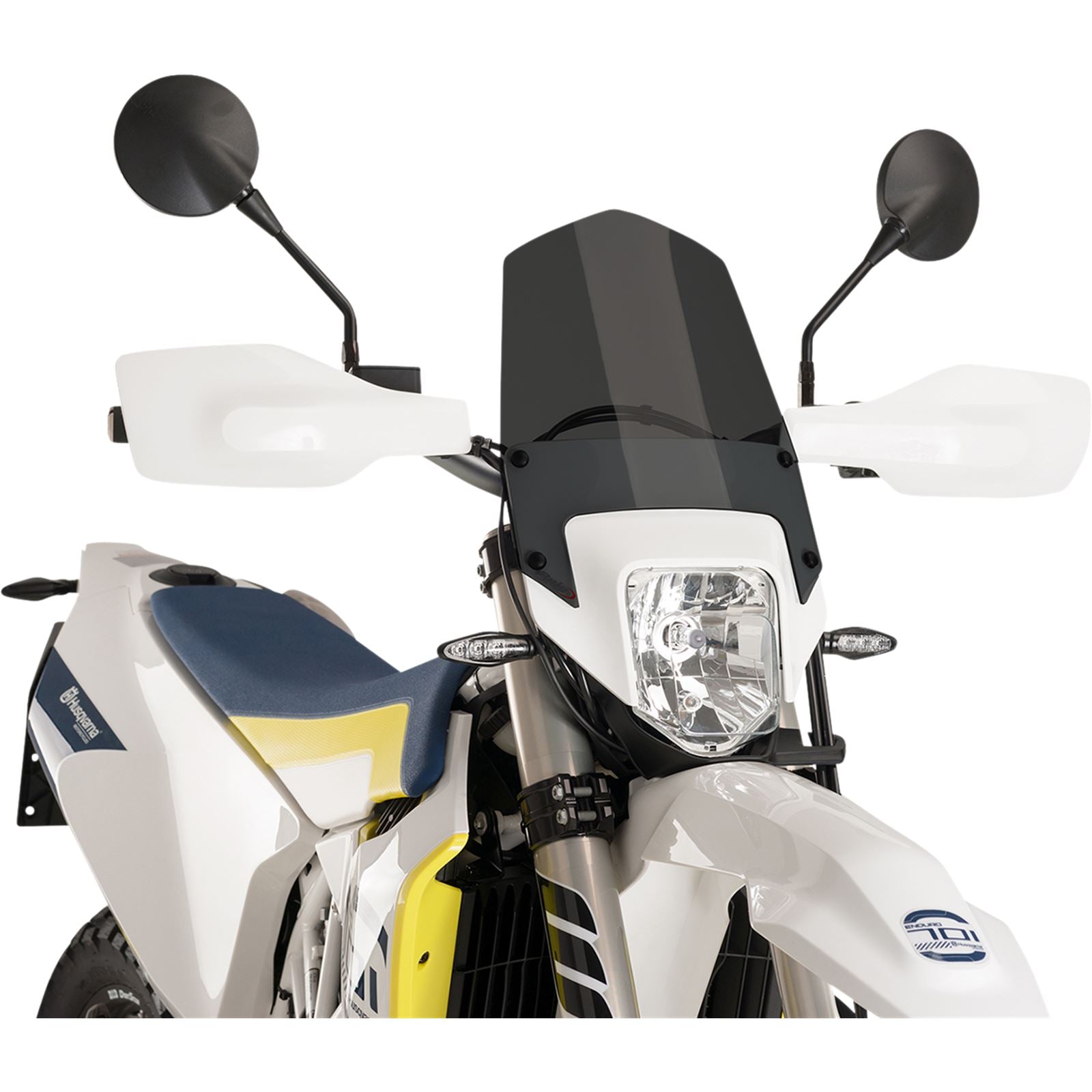 Puig New Generation Windscreen - Dark Smoke for Husqvarna 701 9867F_461289