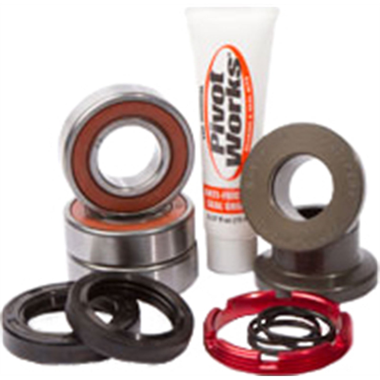 Pivot Works Water Proof Wheel Collar Kits Rear for Honda PWRWC-H02-500_292229