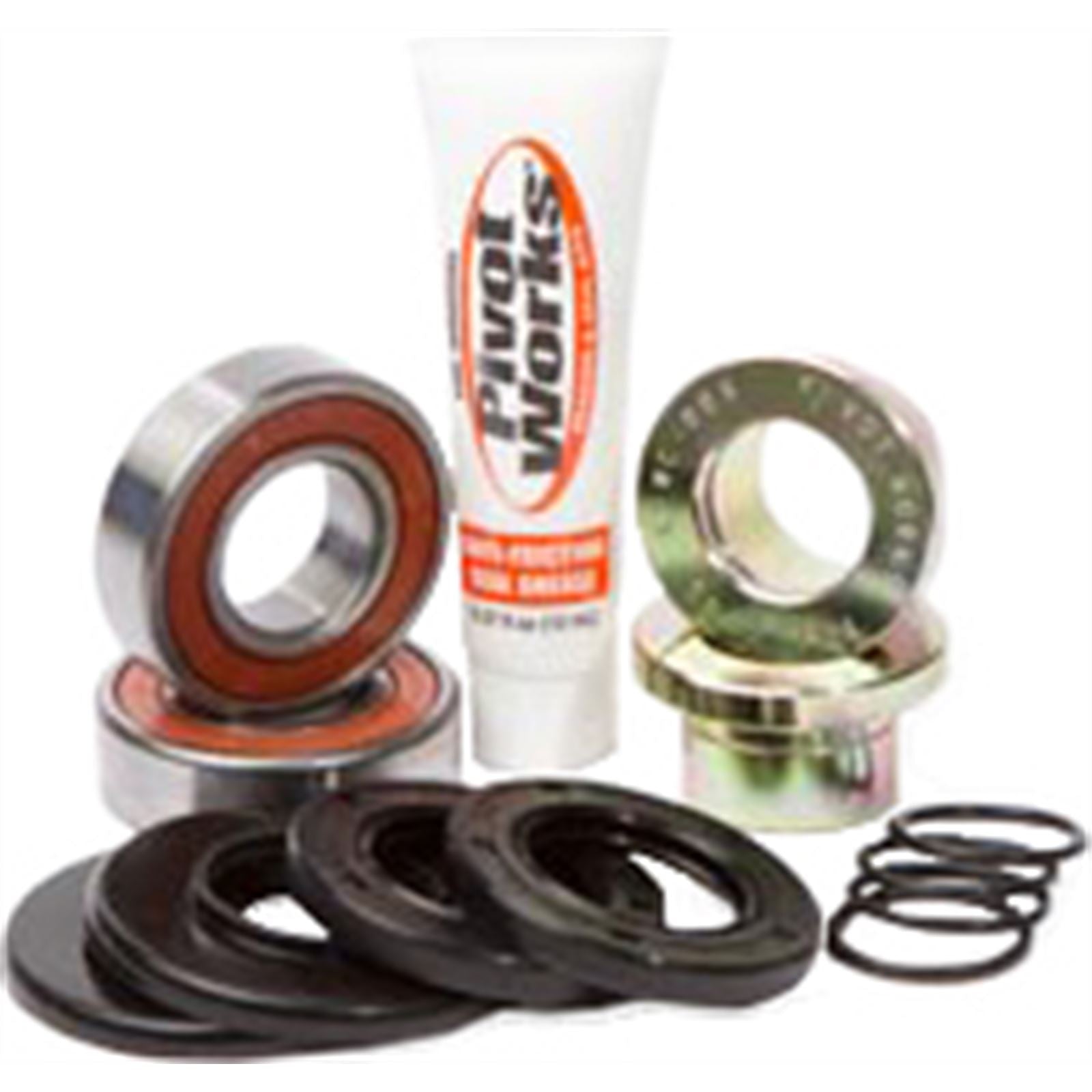 Pivot Works Water Proof Wheel Collar Kits Rear for Kawasaki PWRWC-K02-500_292234