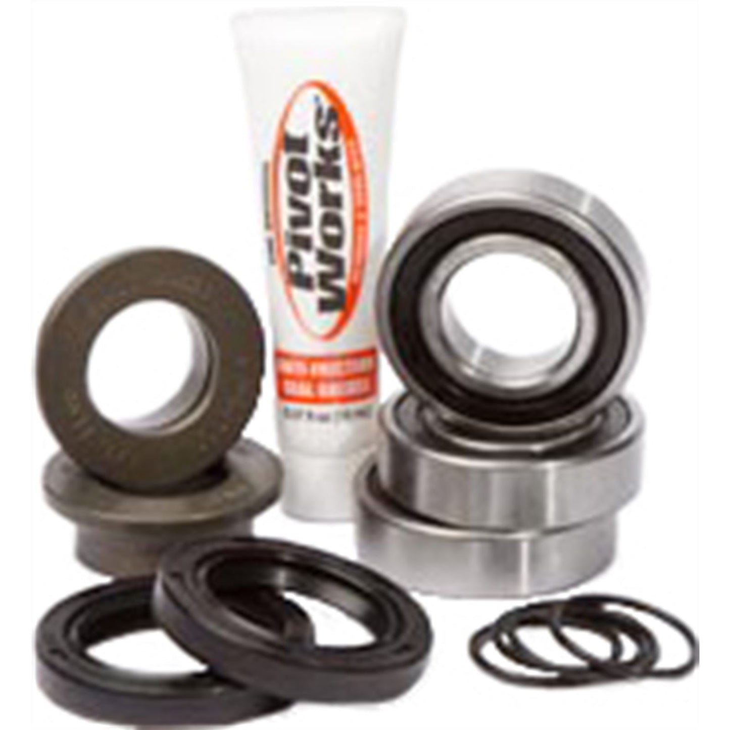 Pivot Works Waterproof Wheel Collar Kits - Rear - for Suzuki PWRWC-S06-500_292241