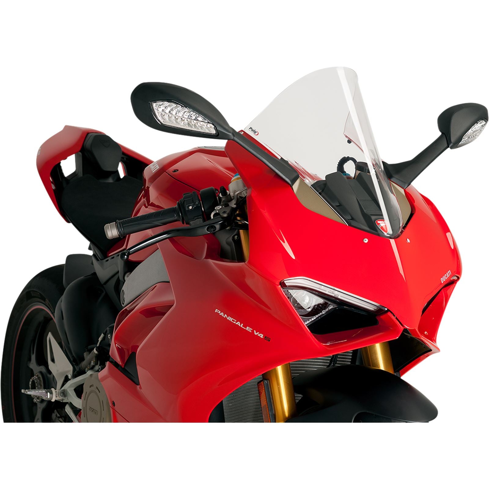 Puig Windscreen Racing Clear for Ducati 9690W_461545